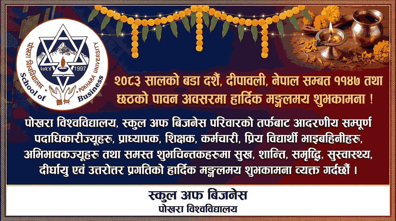 बडा दशै‌, तिहार, छठ एवं नेपाल संवत् ११४७ काे मंगलमय शुभकामना